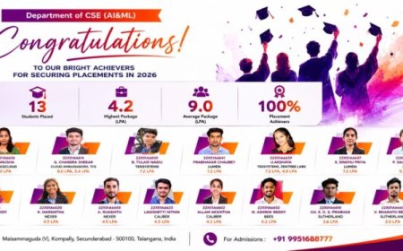 Narasimha Reddy Engineering College Expands Focus on AI and Machine Learning Education