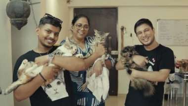 Sawan Koull Fulfills Year-Old Promise, Distributes 100 Kg of Cat Food to Honour Rescue Cat Laxmi’s Recovery