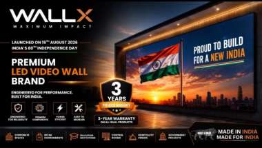 WallX by Avinya Bharat Launches Premium LED Video Wall Brand on India’s 80th Independence Day