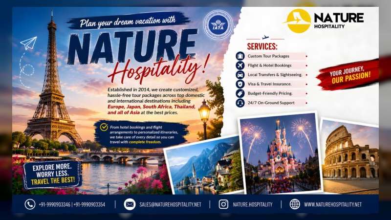 Nature Hospitality Expands International Tour Packages for Travelers Seeking Personalized Global Holidays